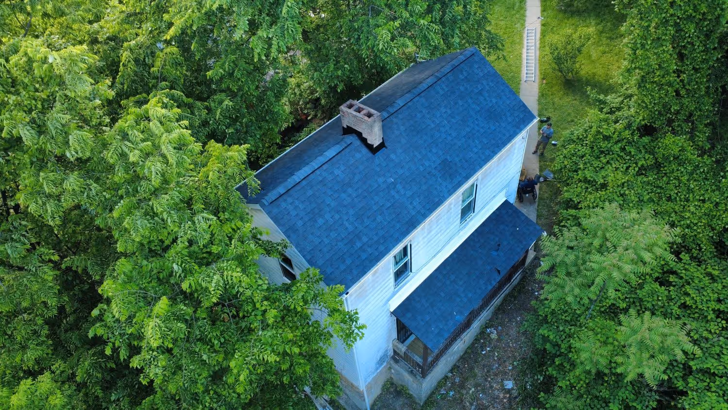 Finished work: roof