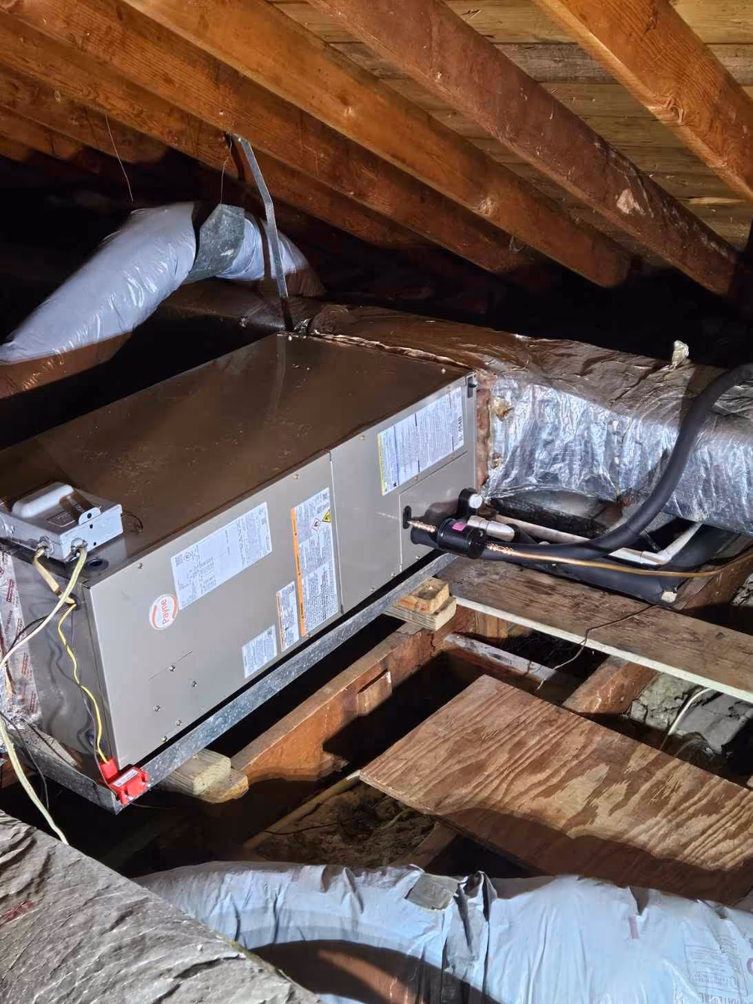Library, after: hvac