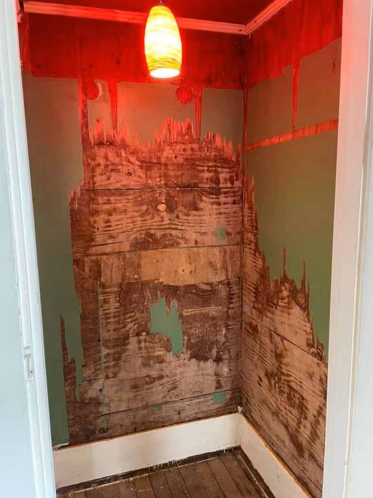 Margray before renovation: closet