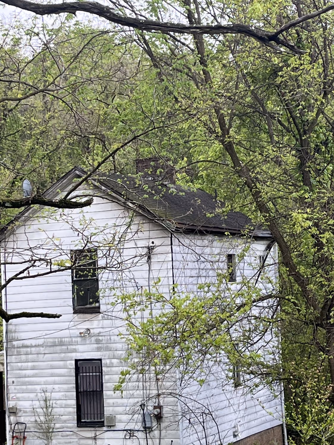 E. Lemington, before: roof and windows
